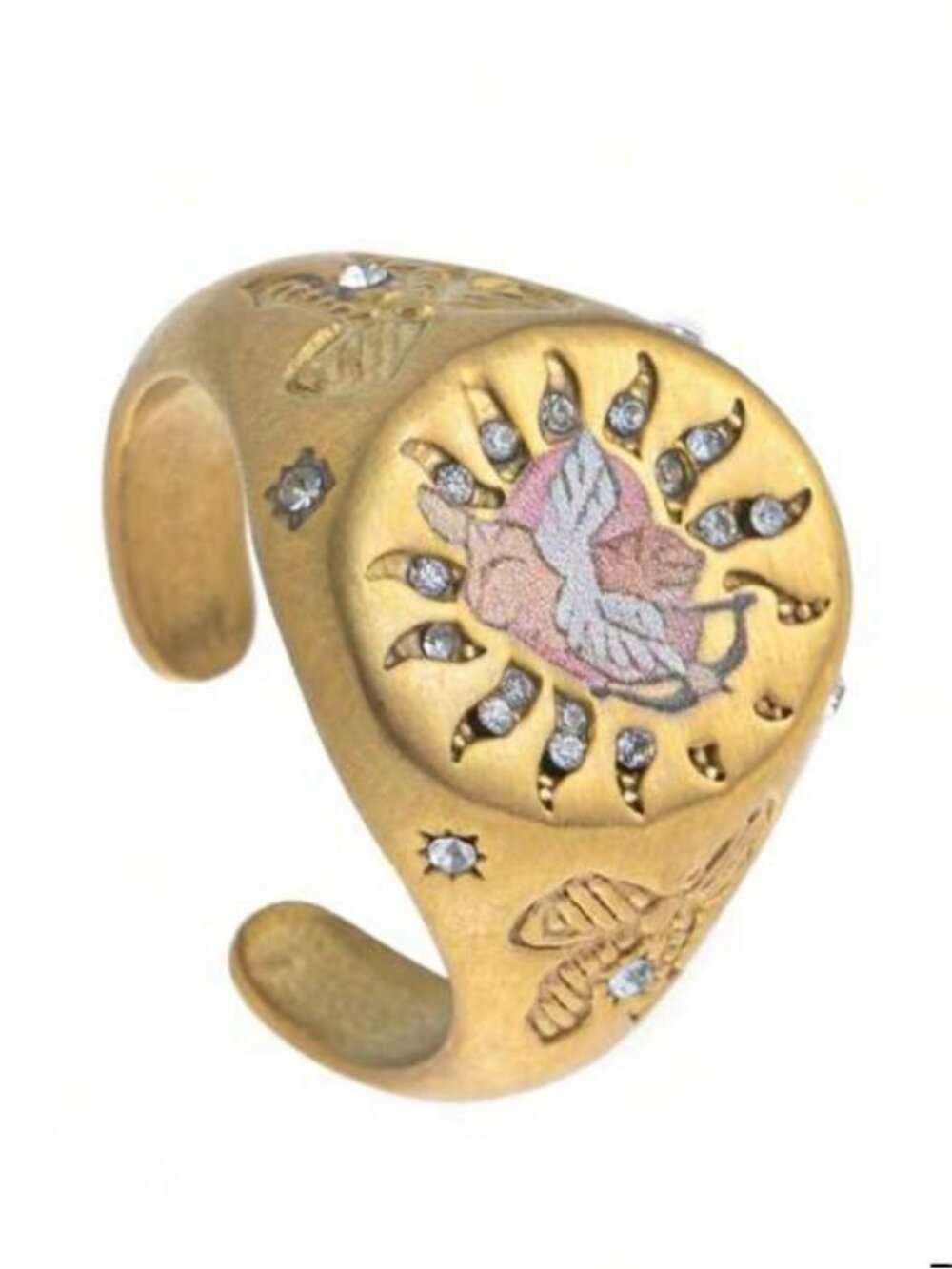 Gold and Pink Embellished1757
